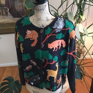 All Sweet Animals M. Simon Cardigan